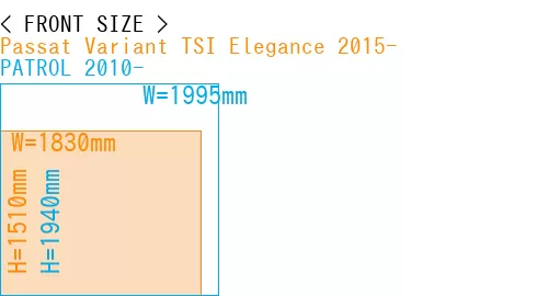 #Passat Variant TSI Elegance 2015- + PATROL 2010-